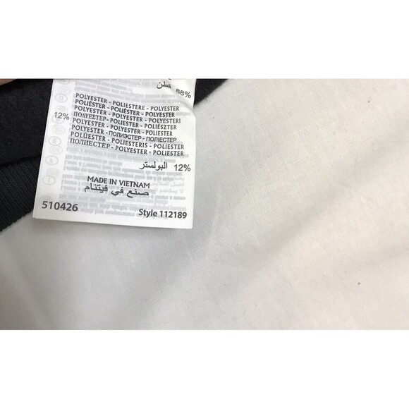 Women’s Champion Reverse Weave Sleeve Logo High-Neck Sweatshirt Black XL‎ - Picture 9 of 10